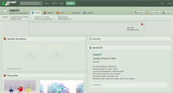 Desktop Screenshot of casscivi.deviantart.com