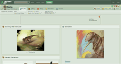 Desktop Screenshot of etomo.deviantart.com