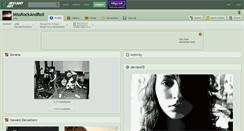 Desktop Screenshot of missrockandroll.deviantart.com