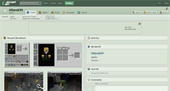 Desktop Screenshot of killerak99.deviantart.com