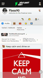 Mobile Screenshot of fboss90.deviantart.com