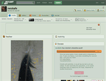 Tablet Screenshot of nesskafe.deviantart.com