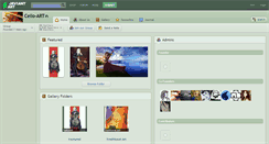Desktop Screenshot of cello-art.deviantart.com