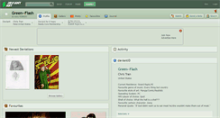 Desktop Screenshot of green--flash.deviantart.com