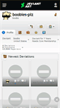 Mobile Screenshot of boobies-plz.deviantart.com