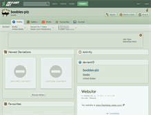 Tablet Screenshot of boobies-plz.deviantart.com