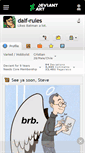 Mobile Screenshot of dalf-rules.deviantart.com