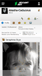 Mobile Screenshot of akasha-caduceus.deviantart.com