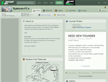 Tablet Screenshot of byakuran-fc.deviantart.com