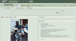 Desktop Screenshot of circles-of-gray.deviantart.com