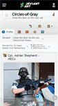 Mobile Screenshot of circles-of-gray.deviantart.com