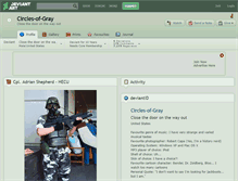 Tablet Screenshot of circles-of-gray.deviantart.com