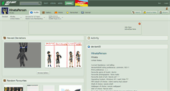 Desktop Screenshot of hinataperson.deviantart.com