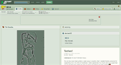 Desktop Screenshot of ni14.deviantart.com