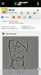 Mobile Screenshot of ni14.deviantart.com