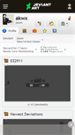 Mobile Screenshot of akwx.deviantart.com