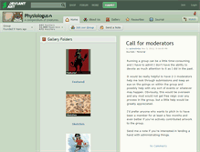 Tablet Screenshot of physiologus.deviantart.com