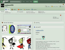 Tablet Screenshot of leykeurs555.deviantart.com