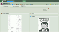 Desktop Screenshot of ilikecoolstuffz.deviantart.com
