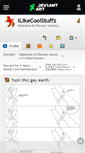 Mobile Screenshot of ilikecoolstuffz.deviantart.com