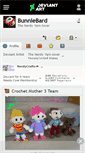 Mobile Screenshot of bunniebard.deviantart.com
