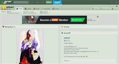 Desktop Screenshot of amiyavi.deviantart.com