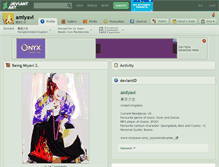 Tablet Screenshot of amiyavi.deviantart.com