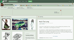 Desktop Screenshot of lamuria-eclipse.deviantart.com