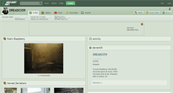 Desktop Screenshot of dreado359.deviantart.com