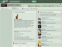 Tablet Screenshot of deviantart-avatars.deviantart.com