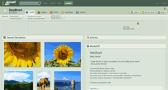 Desktop Screenshot of desybruni.deviantart.com