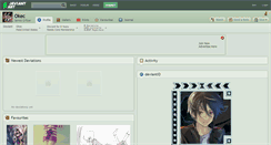 Desktop Screenshot of okec.deviantart.com