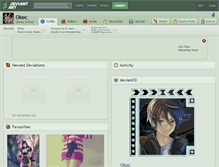 Tablet Screenshot of okec.deviantart.com