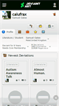 Mobile Screenshot of calufrax.deviantart.com
