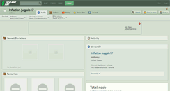 Desktop Screenshot of inflation-juggalo17.deviantart.com