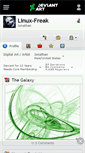 Mobile Screenshot of linux-freak.deviantart.com