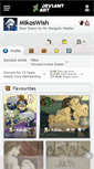 Mobile Screenshot of mikoswish.deviantart.com