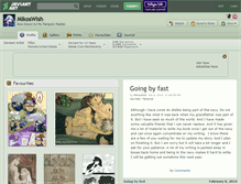 Tablet Screenshot of mikoswish.deviantart.com