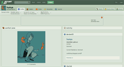 Desktop Screenshot of humya.deviantart.com