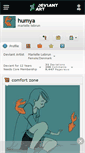 Mobile Screenshot of humya.deviantart.com