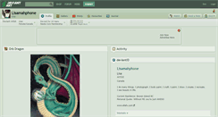Desktop Screenshot of lisamahphone.deviantart.com