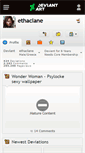 Mobile Screenshot of ethaclane.deviantart.com