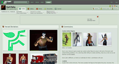 Desktop Screenshot of darktailss.deviantart.com