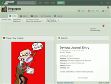 Tablet Screenshot of diegoagogo.deviantart.com