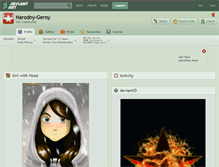 Tablet Screenshot of narodny-geroy.deviantart.com