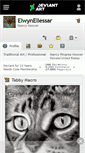 Mobile Screenshot of elwynellessar.deviantart.com