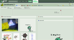 Desktop Screenshot of moonlitdreamer13.deviantart.com