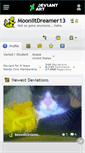Mobile Screenshot of moonlitdreamer13.deviantart.com