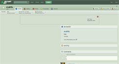 Desktop Screenshot of evahlis.deviantart.com