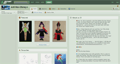 Desktop Screenshot of anti-new-disney.deviantart.com